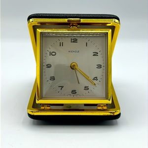 1960's Vintage Kienzle Travel Wind up Alarm Clock